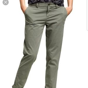 GAP broken-in straight khakis